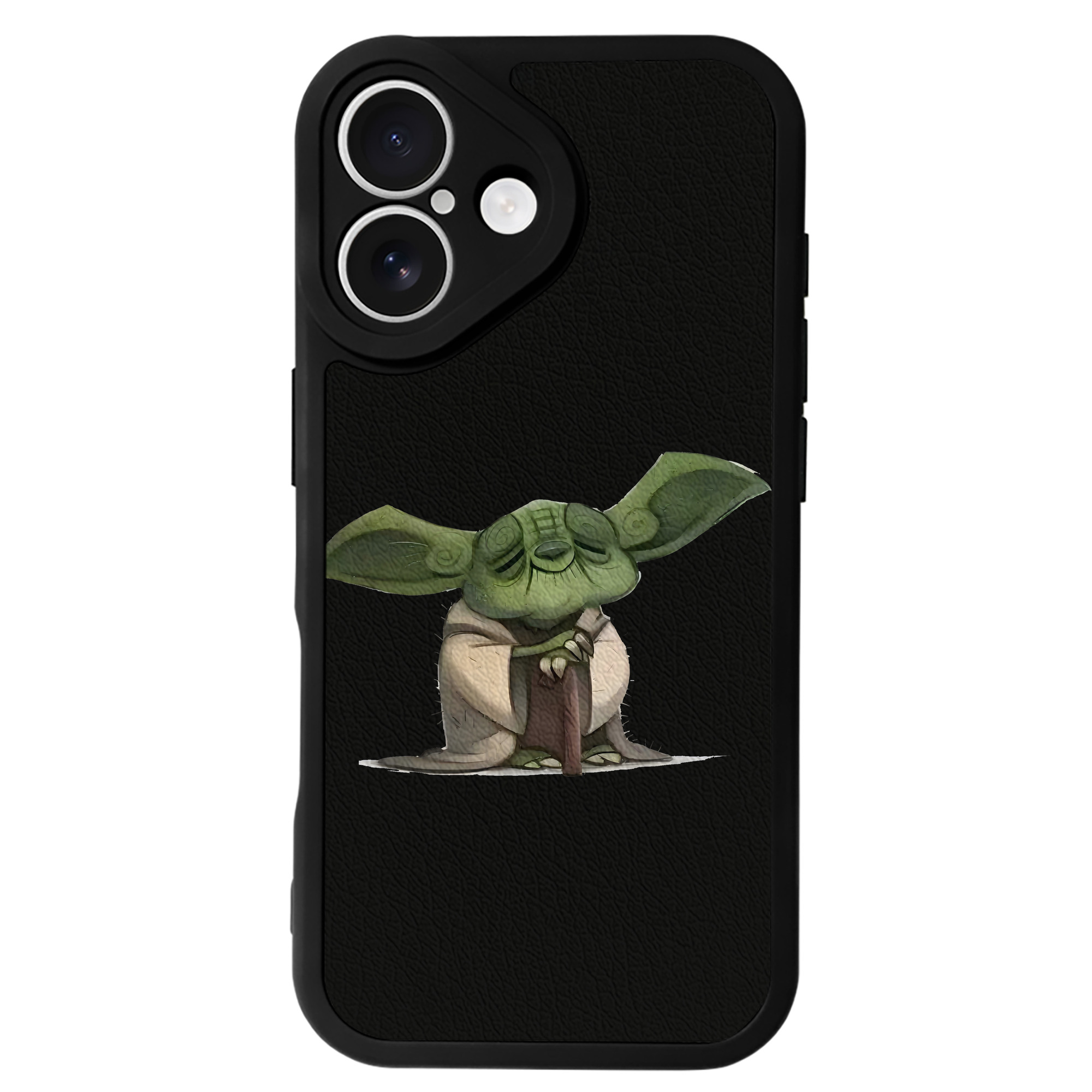 （画像用） スター・ウォーズ Star Wars 【iPhone 16シリーズ対応】シリコンスマホケース（レザー調） 材質：シリコン